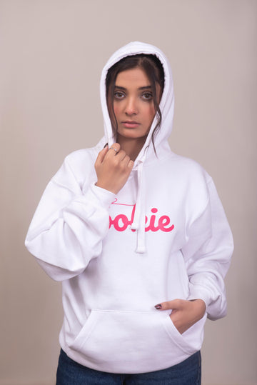 White Pookie Hoodie